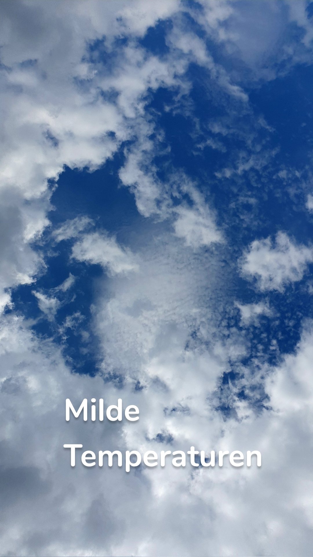 Milde Temperaturen 